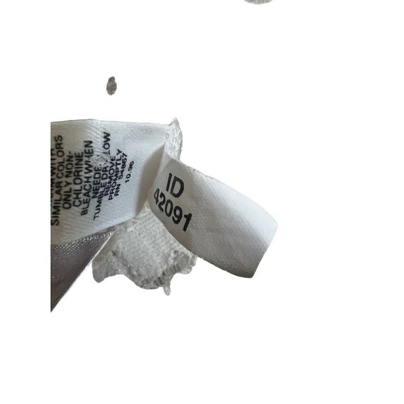 90’ Vintage Victoria's Secret Maxi Dress Nightgown Ivory Floral Lace Plunge Back - Picture 4 of 10